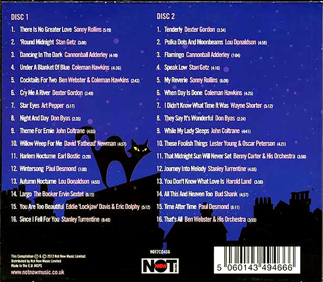 Various - Late Night Sax (32 tracks) (2xCD)