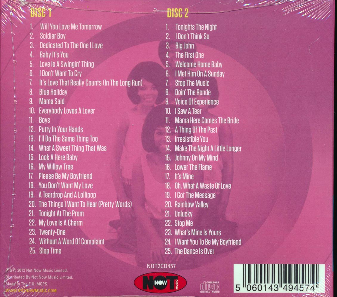 The Shirelles - Will You Love Me Tomorrow: The Scepter And Top Rank Records Story (38 tracks) (2xCD)