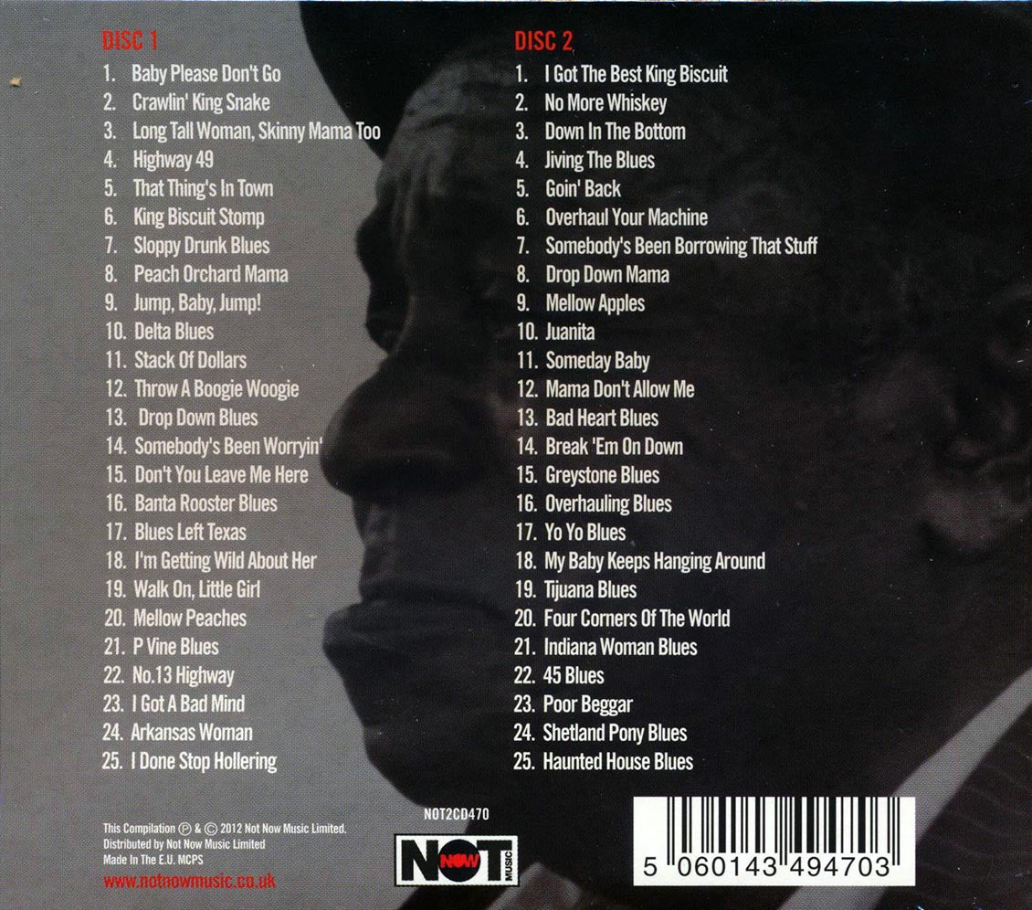 Big Joe Williams - The Essential Big Joe Williams (50 tracks) (2xCD)