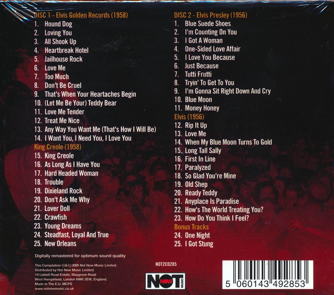 Elvis Presley - The Essential Elvis (50 tracks) (2xCD)