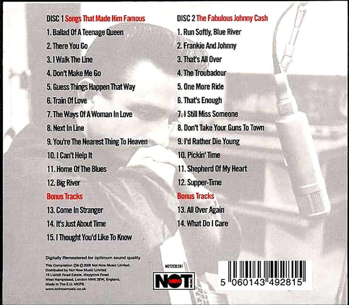 Johnny Cash - The Fabulous Johnny Cash (29 tracks) (2xCD)
