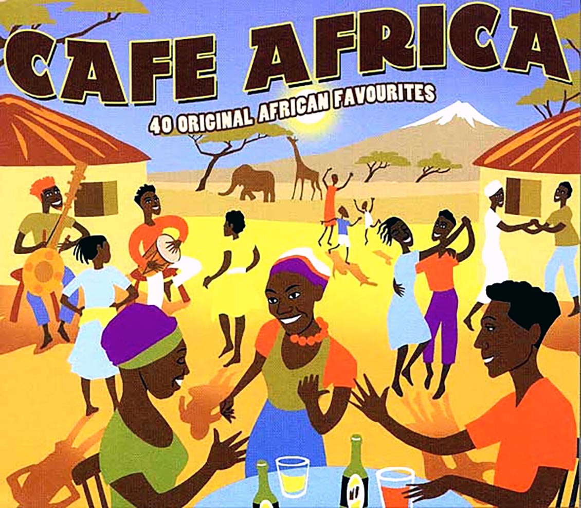 Various - Cafe Africa: 40 Original African Favourites (39 tracks) (2xCD)