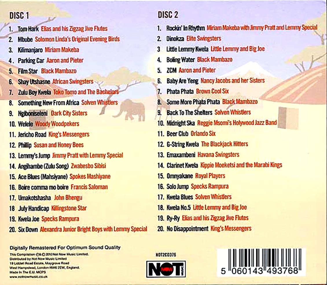 Various - Cafe Africa: 40 Original African Favourites (39 tracks) (2xCD)