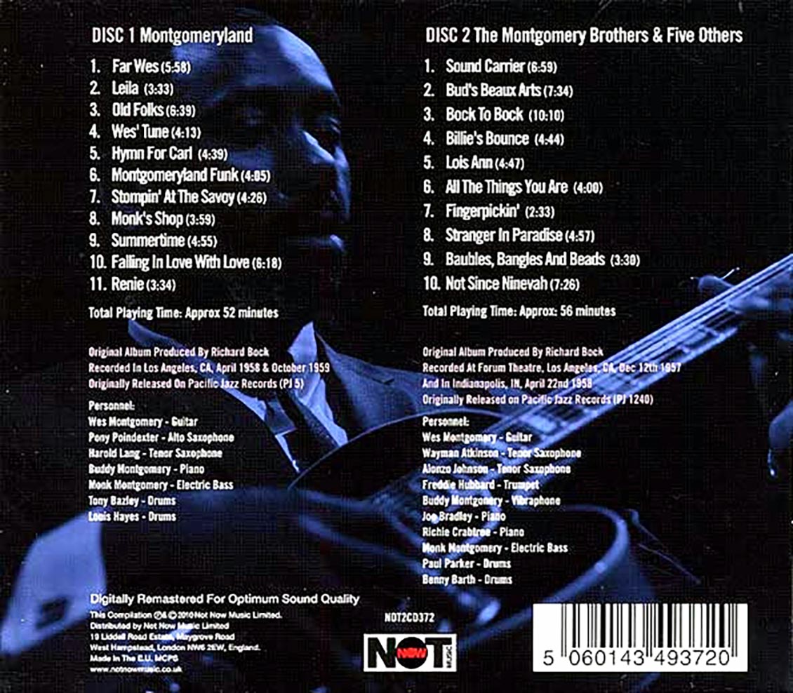 Wes Montgomery - Way Out Wes (21 tracks) (2xCD)