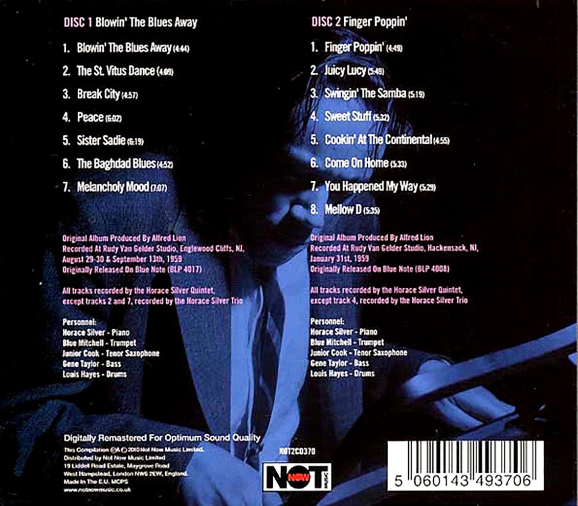 The Horace Silver Quintet - A Fistful Of Silver (2xCD)