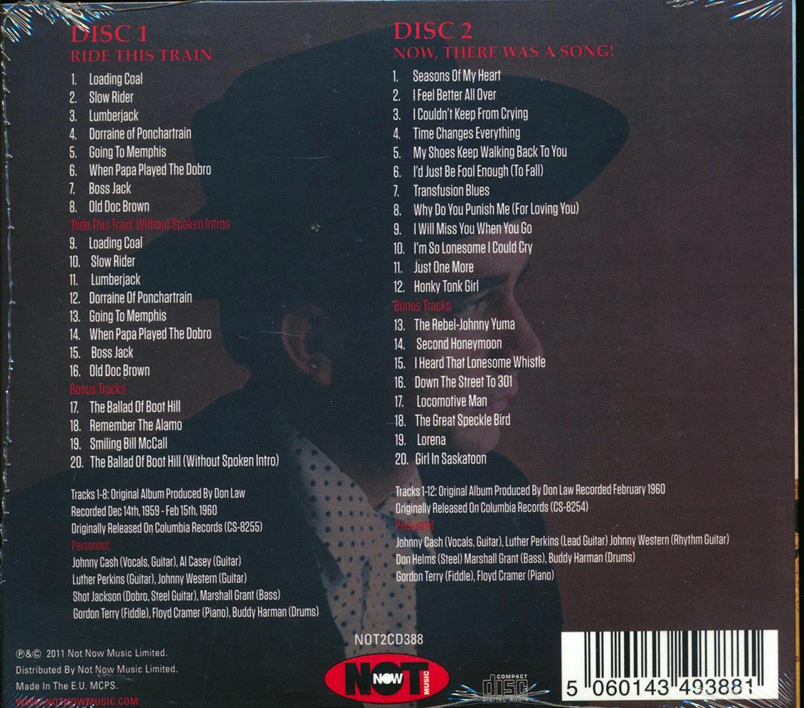 Johnny Cash - Ride This Train (40 tracks) (2xCD)