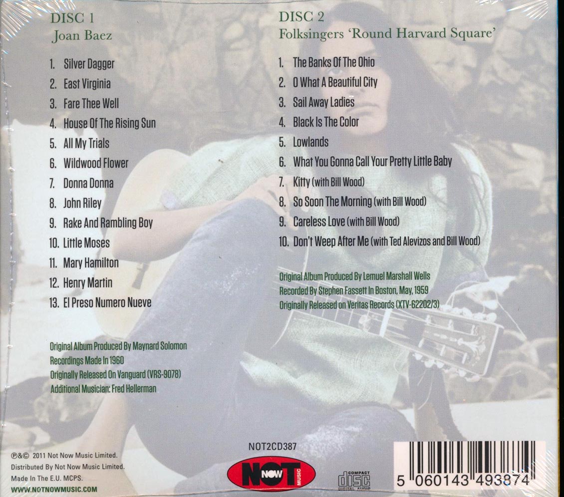 Joan Baez - Songbird (23 tracks) (2xCD)