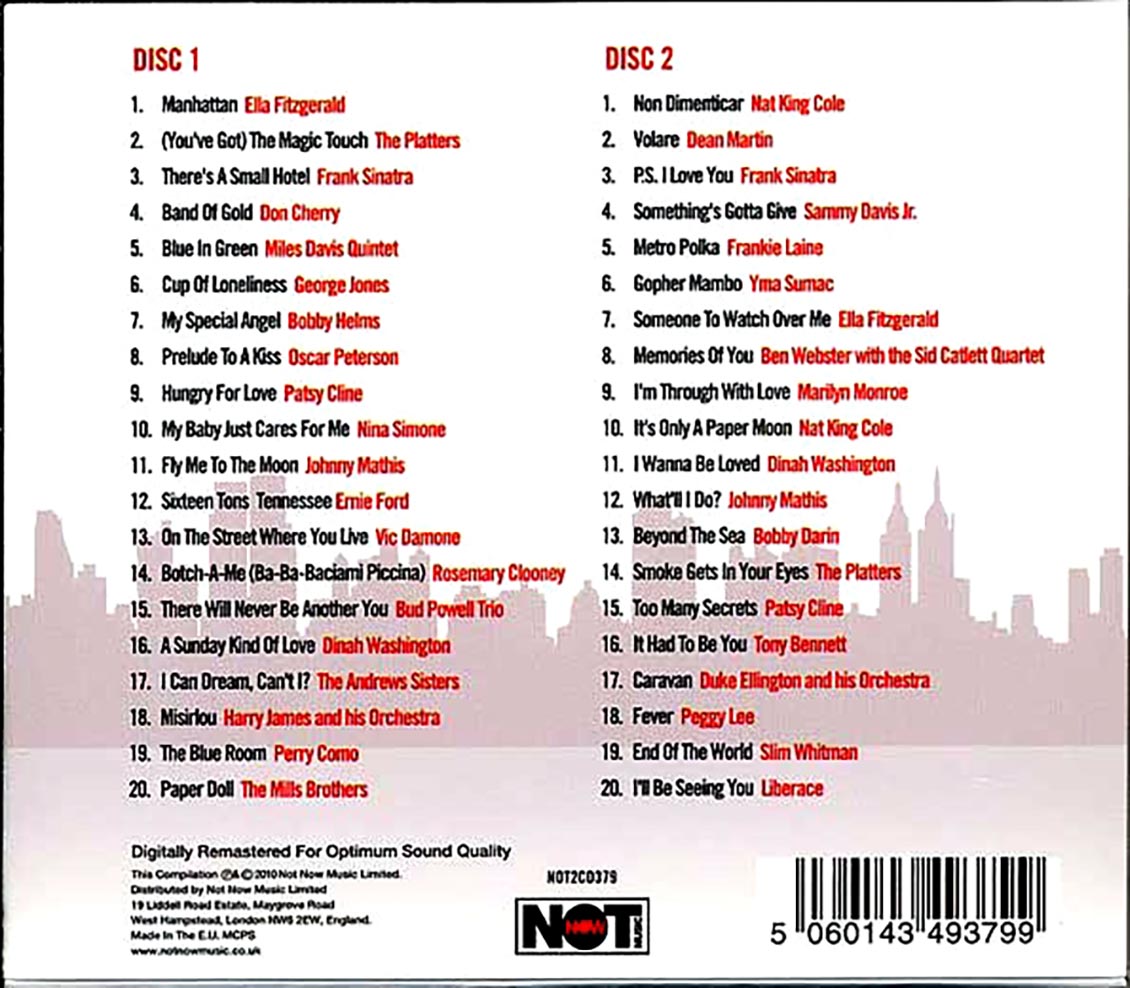 Various - Music That Inspired Madmen (40 tracks) (2xCD)