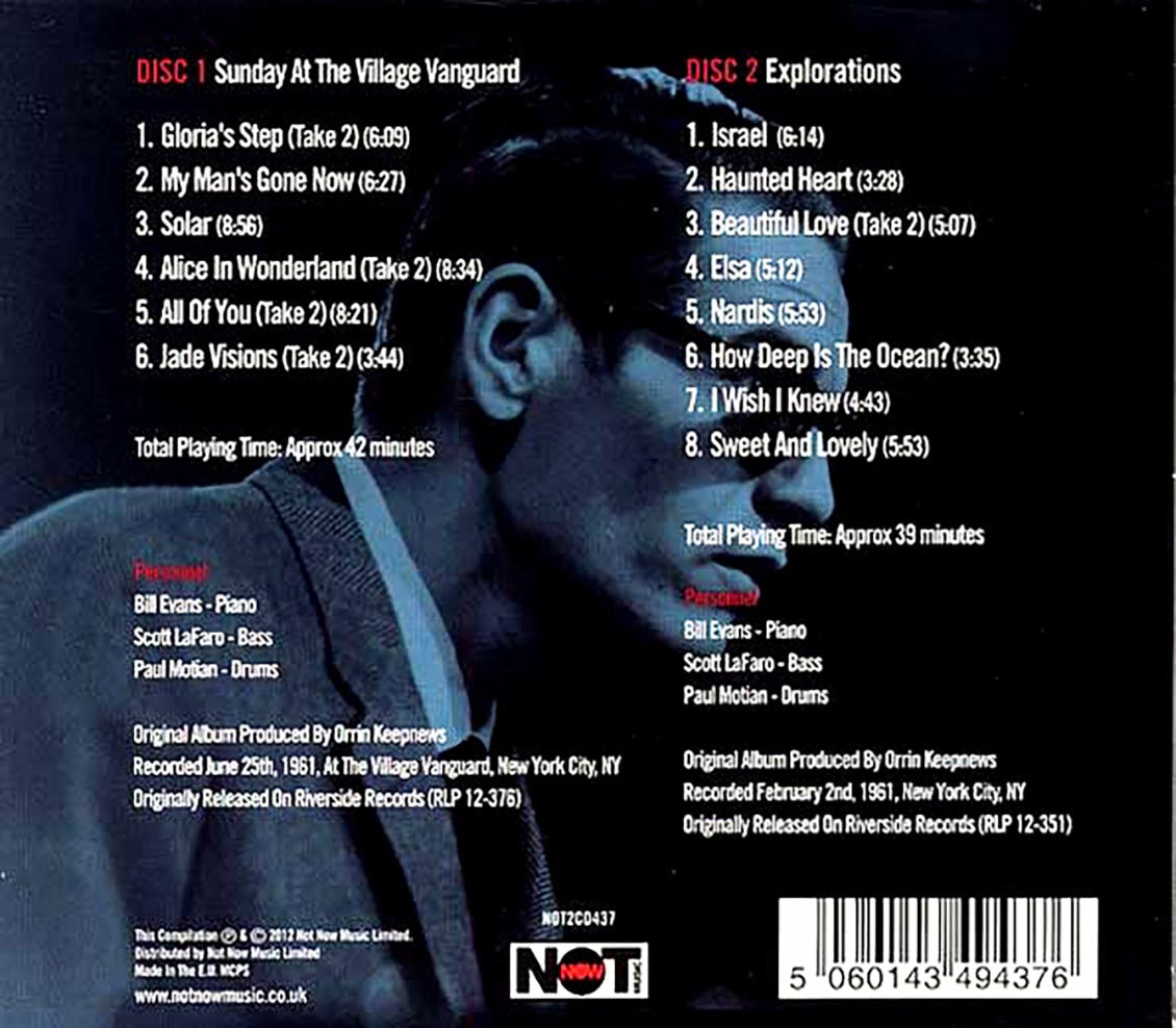 Bill Evans - Sunday At The Village Vanguard (2xCD)