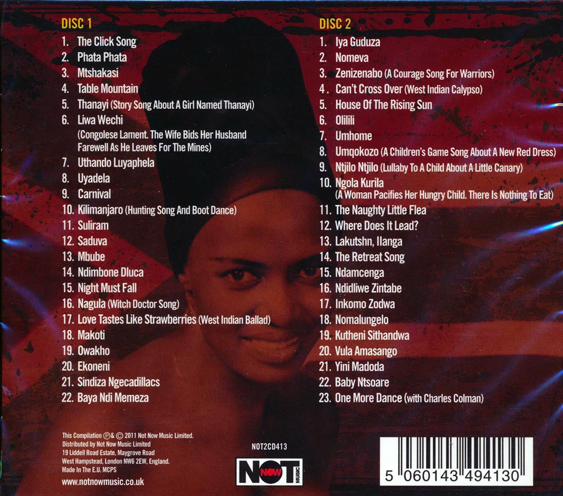 Miriam Makeba - The Sweet Sound Of Africa (45 tracks) (2xCD)
