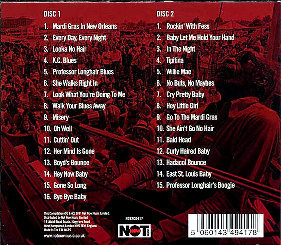 Professor Longhair - Longhair Boogie (31 tracks) (2xCD)
