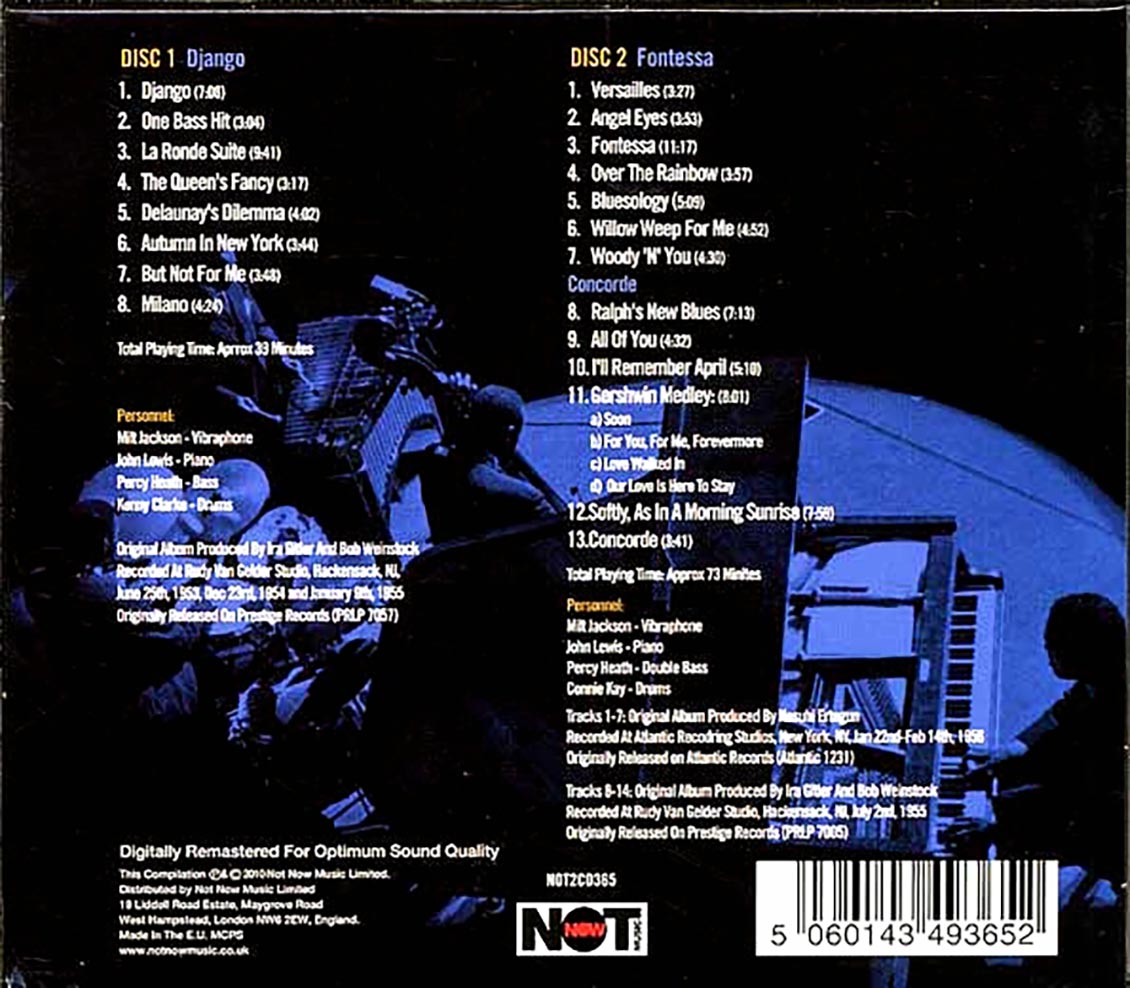 The Modern Jazz Quartet - Jazzology (21 tracks) (2xCD)