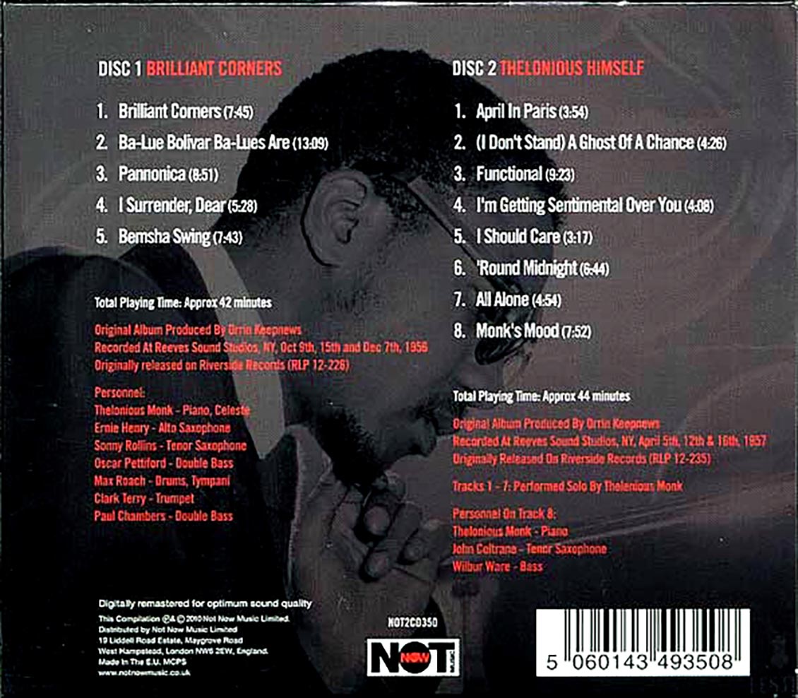 Thelonious Monk - Brilliant Corners (2xCD)