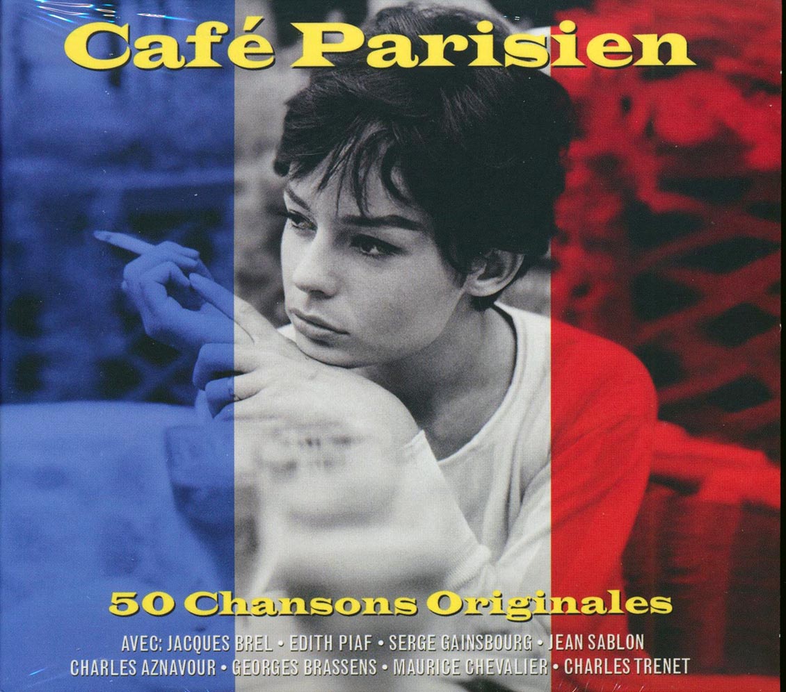 Various - Cafe Parisien: 50 Chansons Originales (50 tracks) (2xCD)