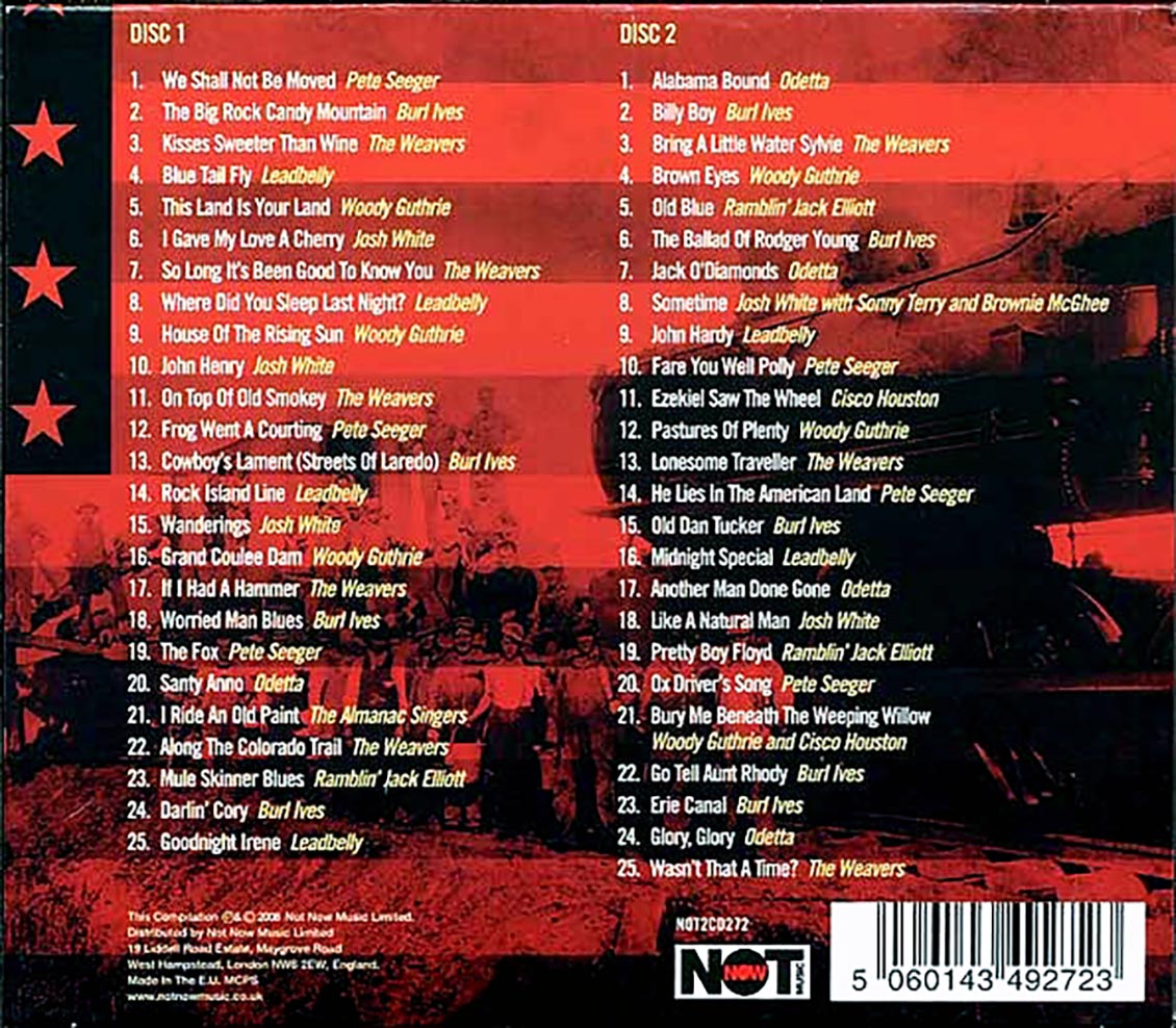 Various - American Folk Anthology (50 tracks) (2xCD)