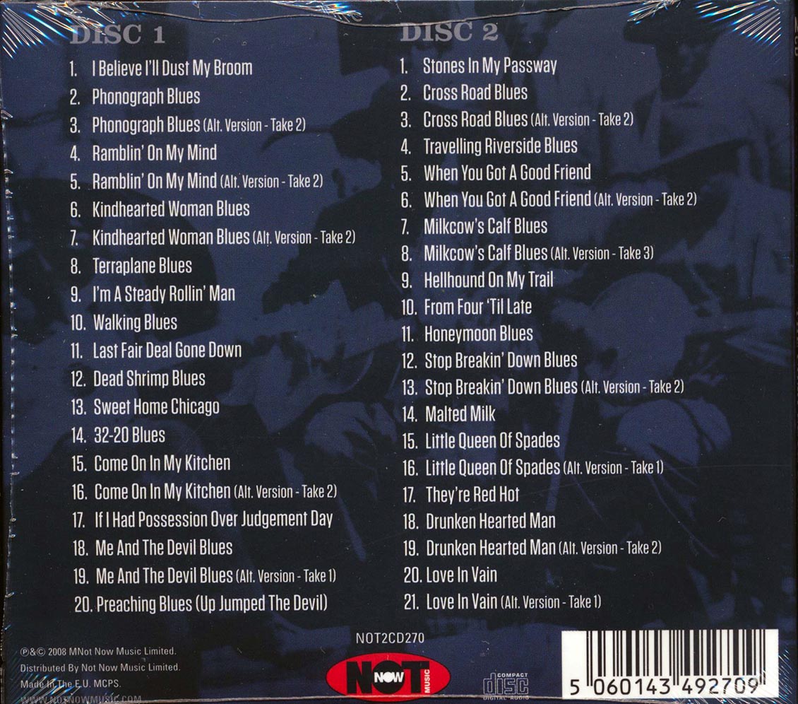 Robert Johnson - The Complete Collection (41 tracks) (2xCD)