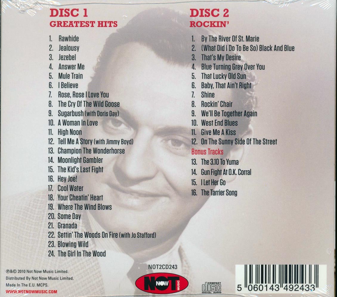 Frankie Laine - The Greatest Hits (41 tracks) (2xCD)