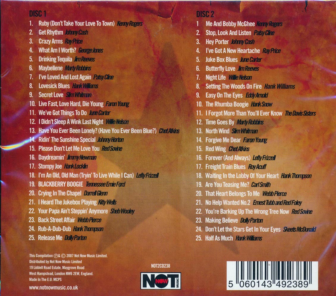 Various - The Best Of Country (50 tracks) (2xCD)