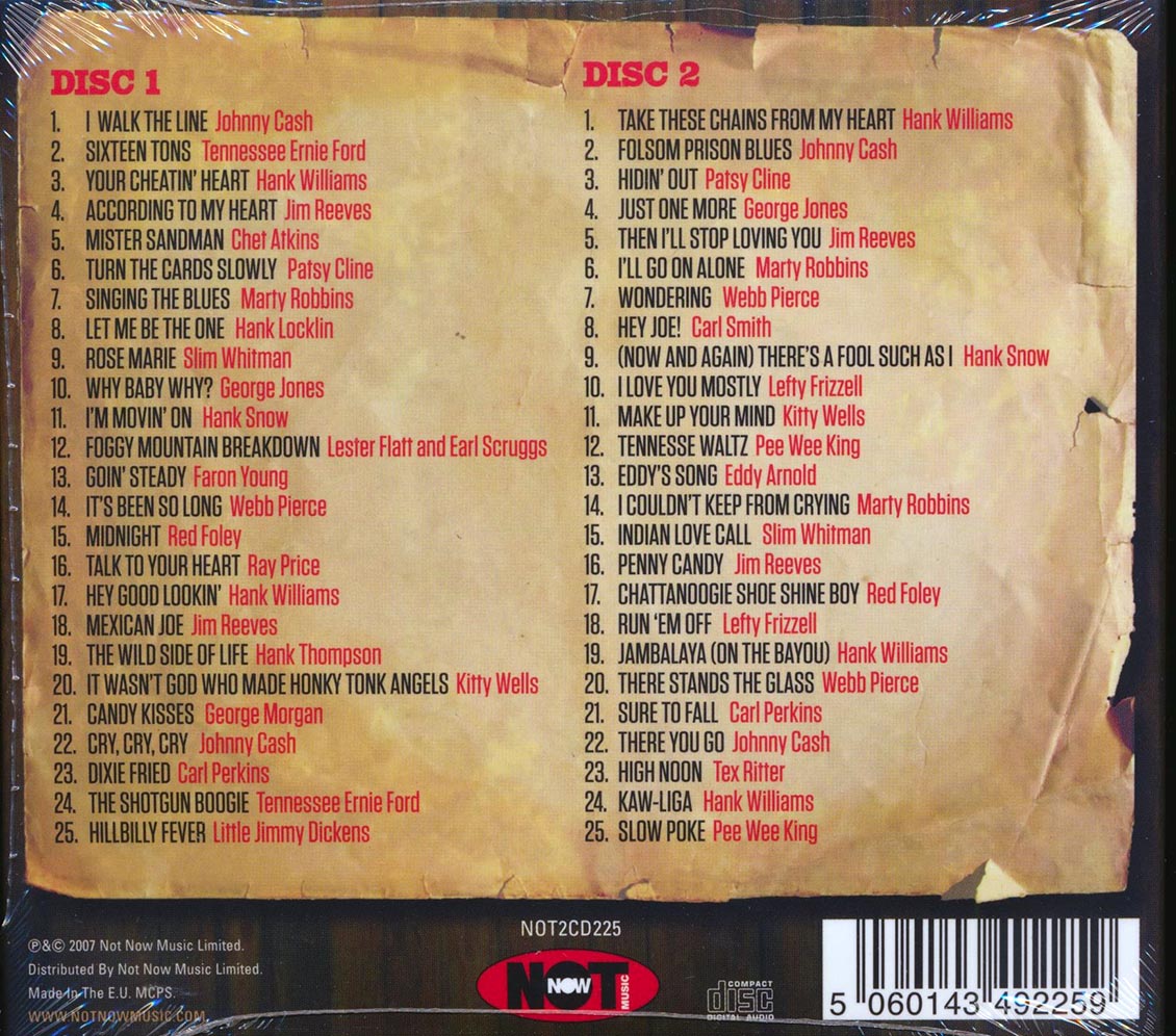 Various - Country's Greatest Hits (50 tracks) (2xCD)
