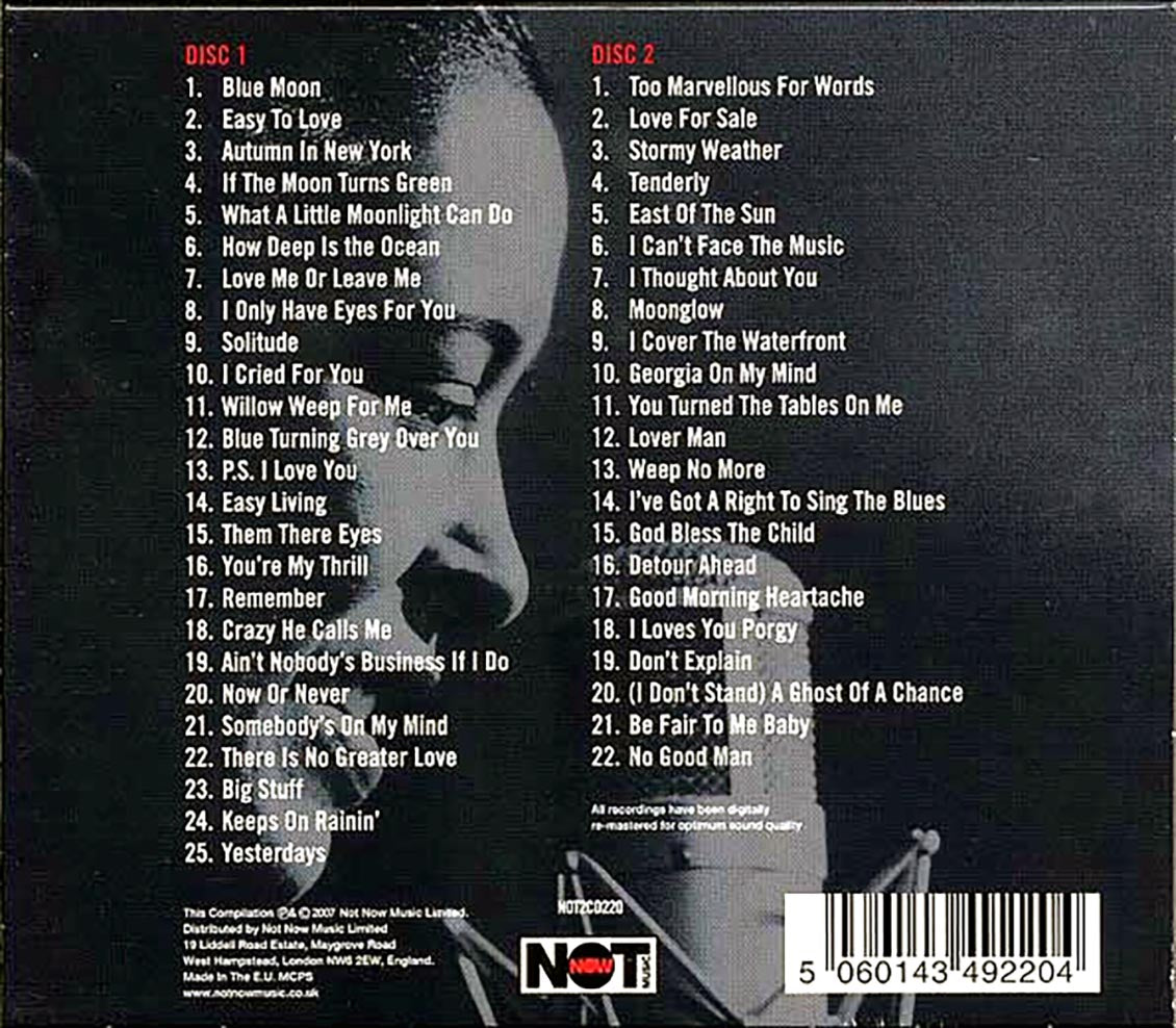 Billie Holiday - The Great American Songbook (47 tracks) (2xCD)