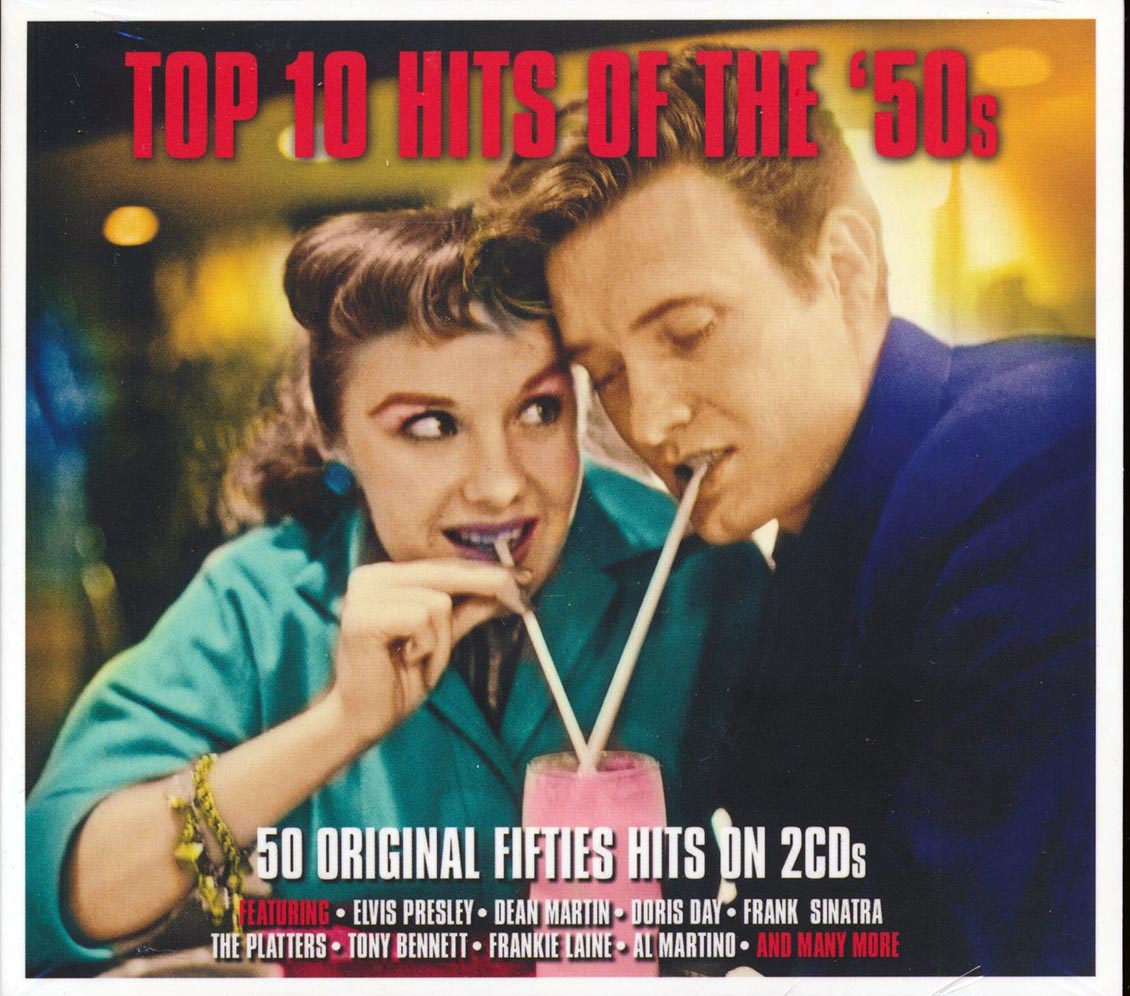Various - Top 10 Hits Of The 50s (50 tracks) (2xCD)