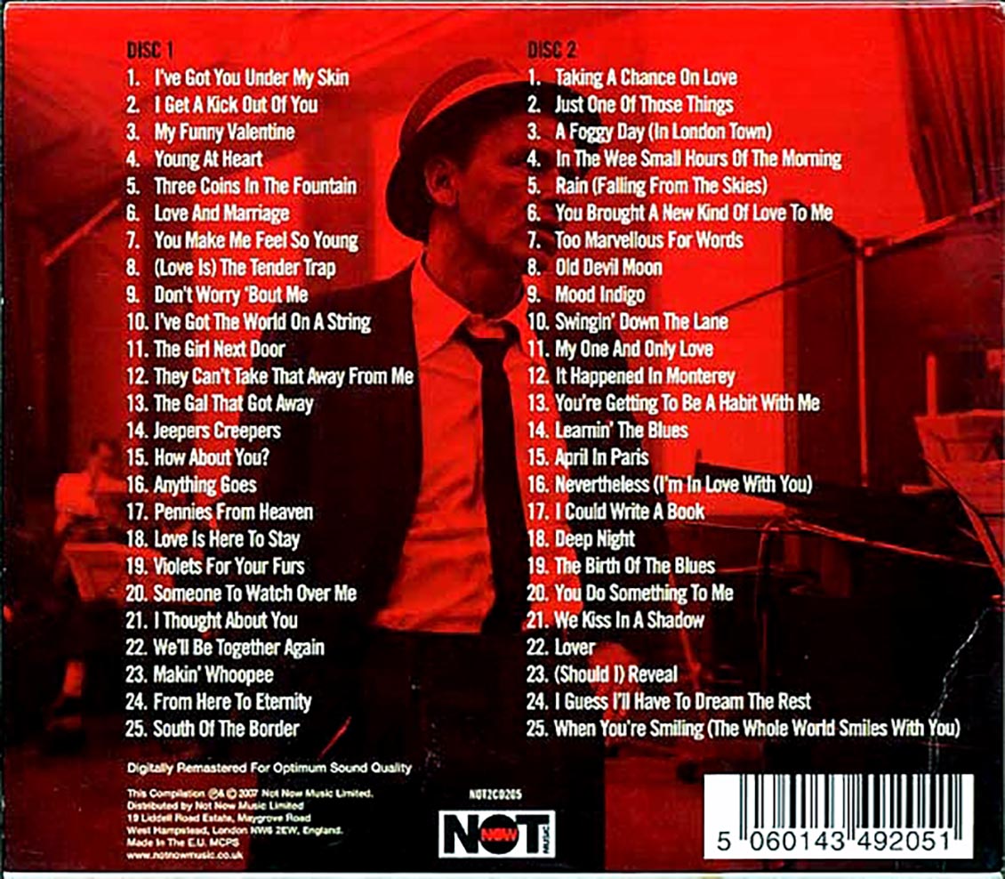 Frank Sinatra - The Great American Songbook (50 tracks) (2xCD)
