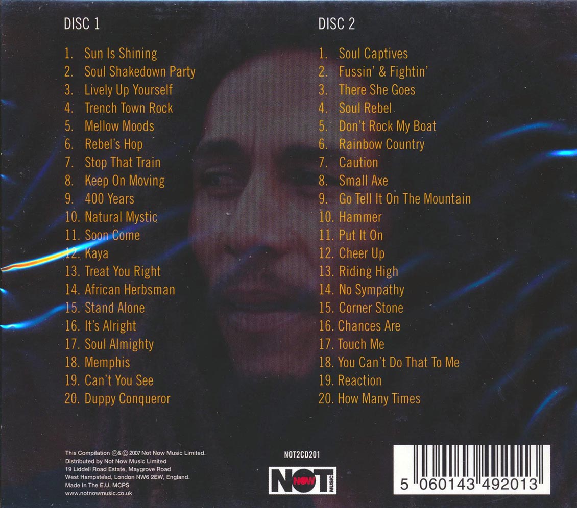 Bob Marley - Mellow Moods (40 tracks) (2xCD)