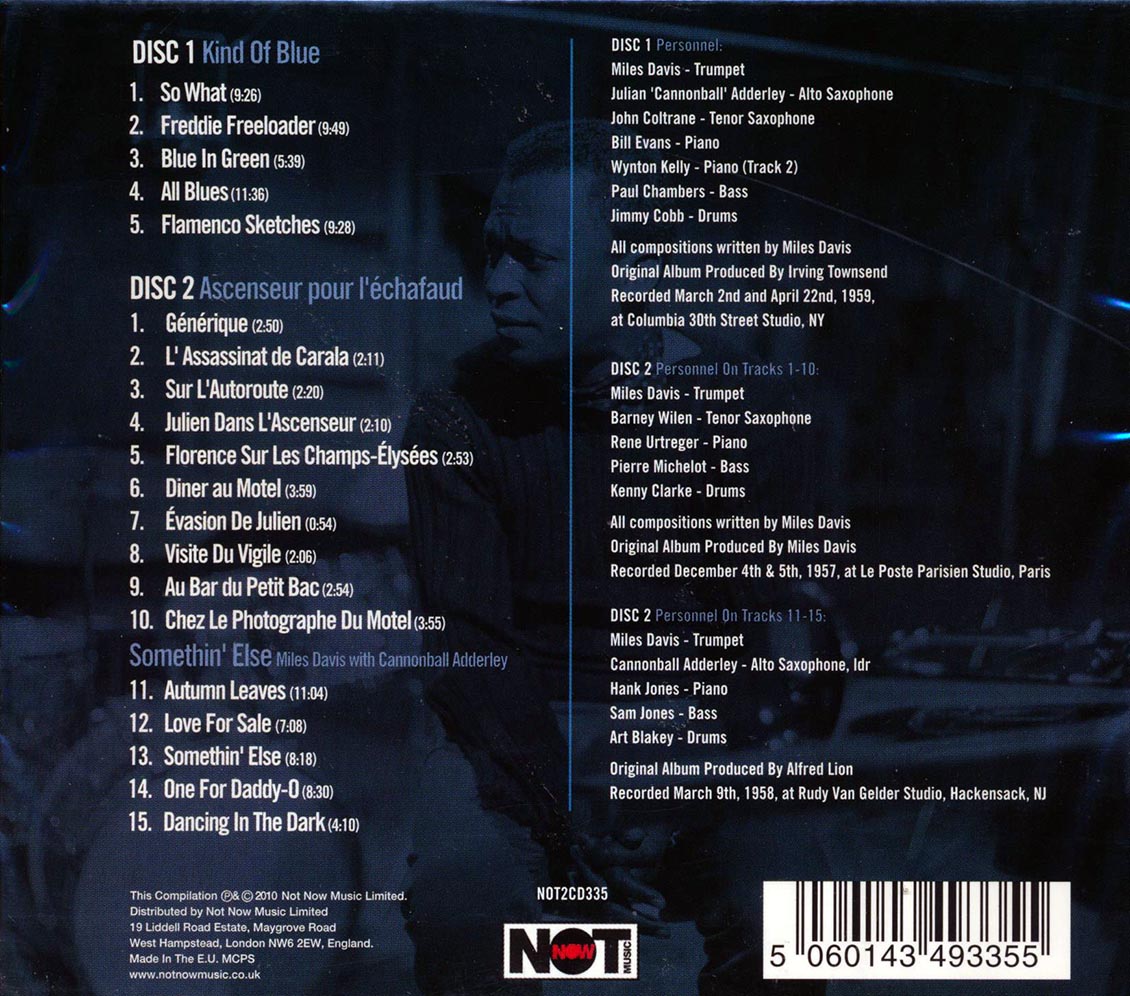 Miles Davis - Kind Of Blue (57 tracks) (2xCD)
