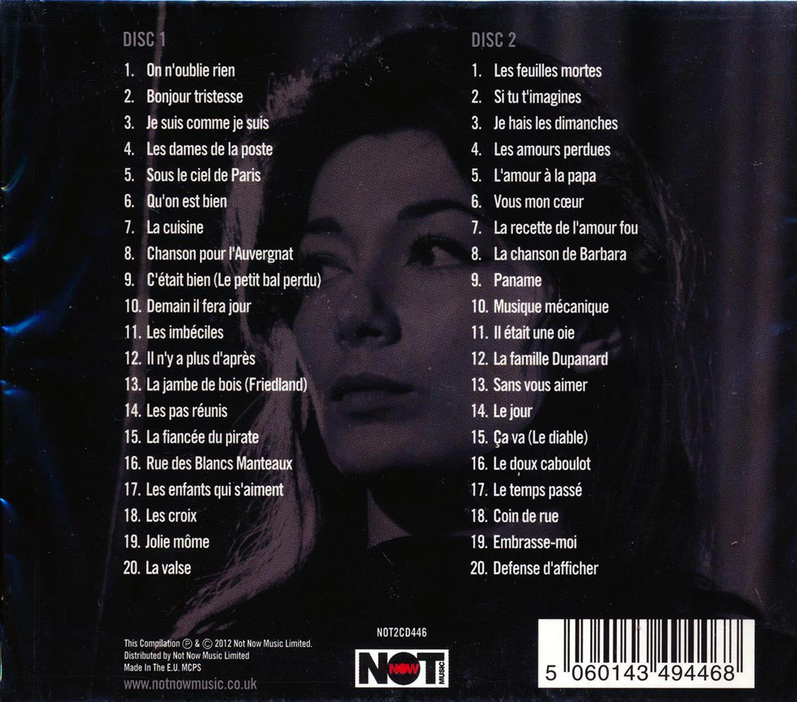 Juliette Greco - Bohemian In Paris (40 tracks) (2xCD)