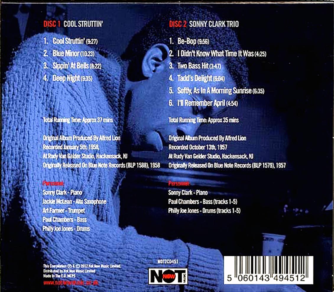 Sonny Clark - Cool Struttin (2xCD)