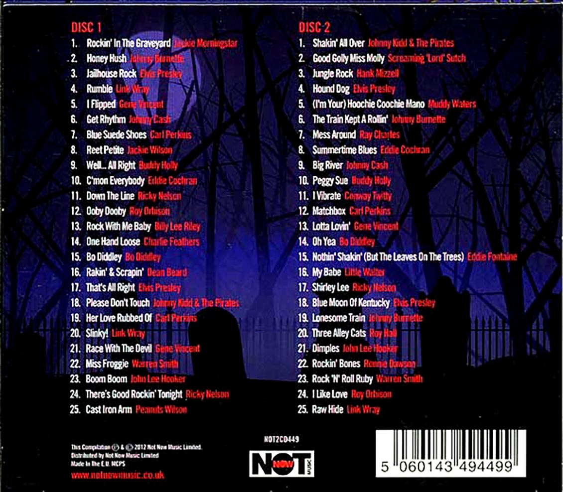 Various - Rockin In The Graveyard (50 tracks) (2xCD)