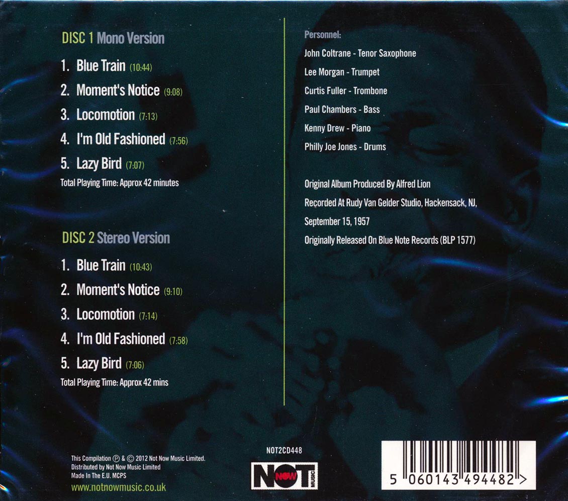 John Coltrane - Blue Train (2xCD)