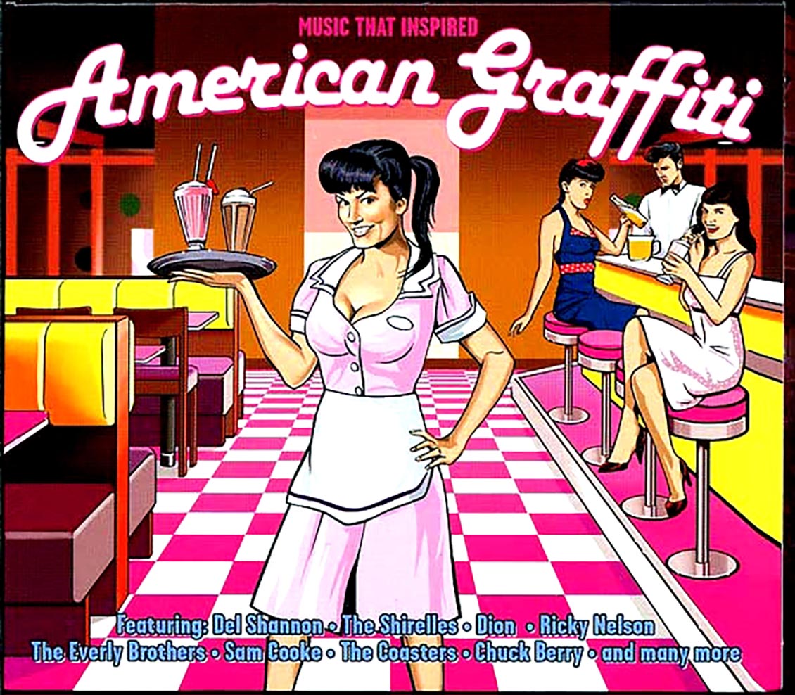 Various - Music That Inspired American Graffiti (75 tracks) (3xCD) (deluxe 3-fold digipak)