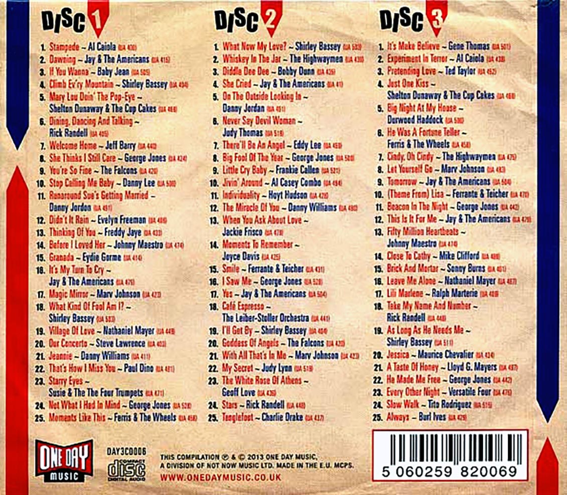 Various - Stampede: The United Artists Story 1962 (75 tracks) (3xCD) (deluxe 3-fold digipak)
