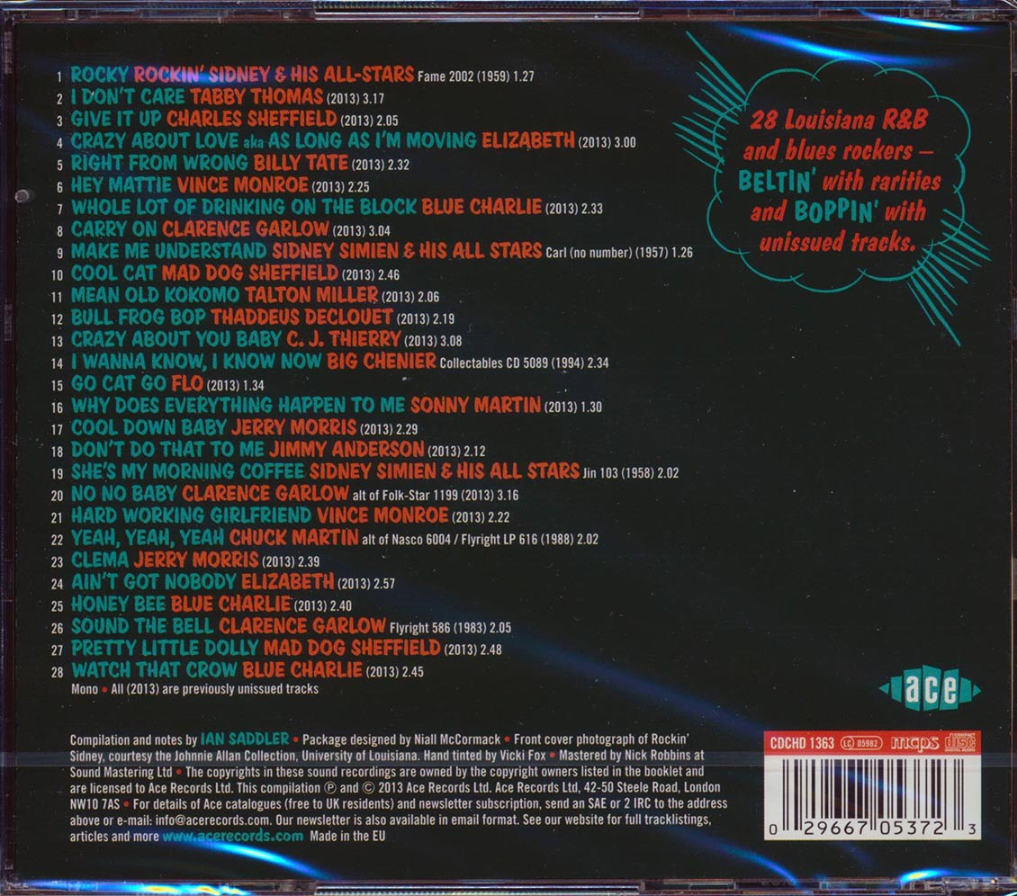 Various - Rhythm N Bluesin By The Bayou (28 tracks)