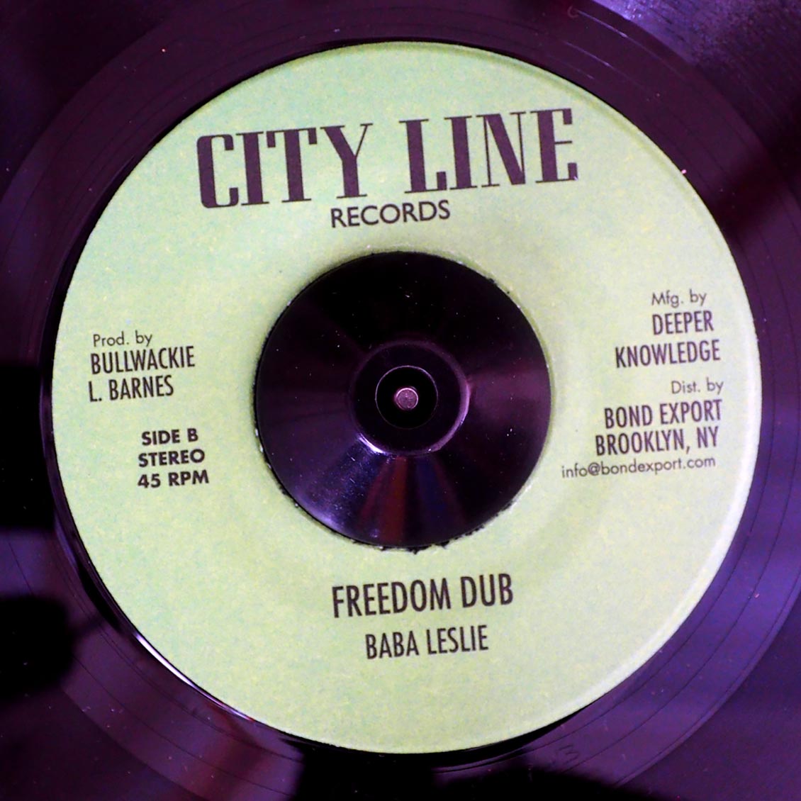 Jah I Maz - Freedom Is A Must  /  Baba Leslie - Freedom Dub