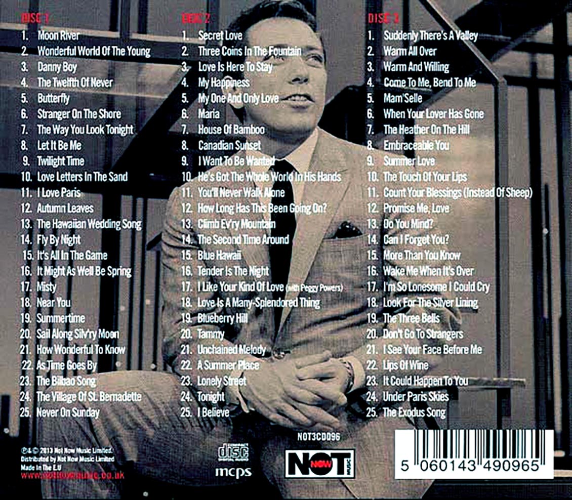 Andy Williams - Moon River (75 tracks) (3xCD) (deluxe 3-fold digipak)