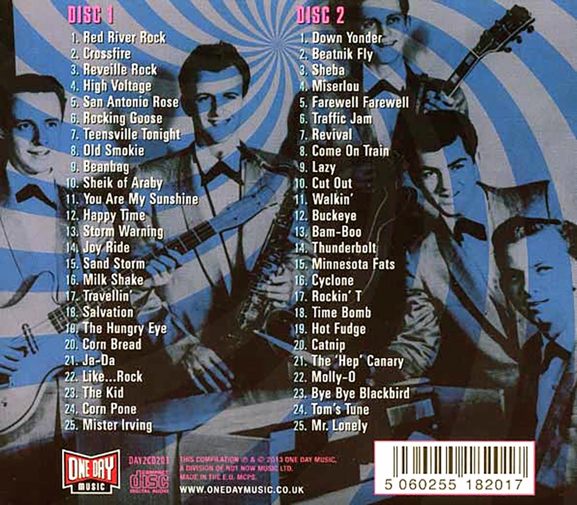 Johnny & The Hurricanes - The Very Best Of Johnny & The Hurricanes (50 tracks) (2xCD) (deluxe 3-fold digipak)