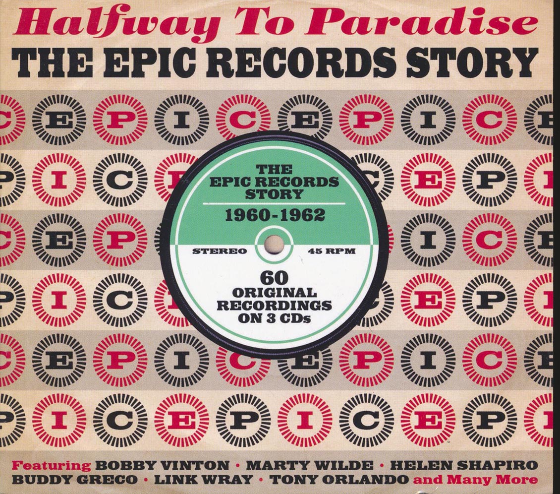 Various - Halfway To Paradise: The Epic Records Story (60 tracks) (3xCD) (deluxe 3-fold digipak)