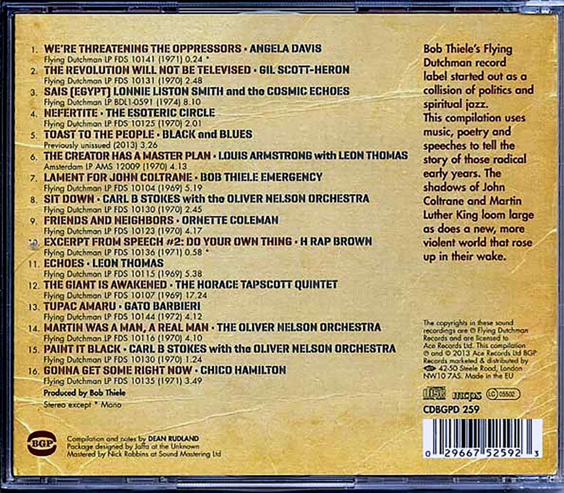Various - Liberation Music: Spiritual Jazz And The Art Of Protest On Flying Dutchman Records 1969-1974