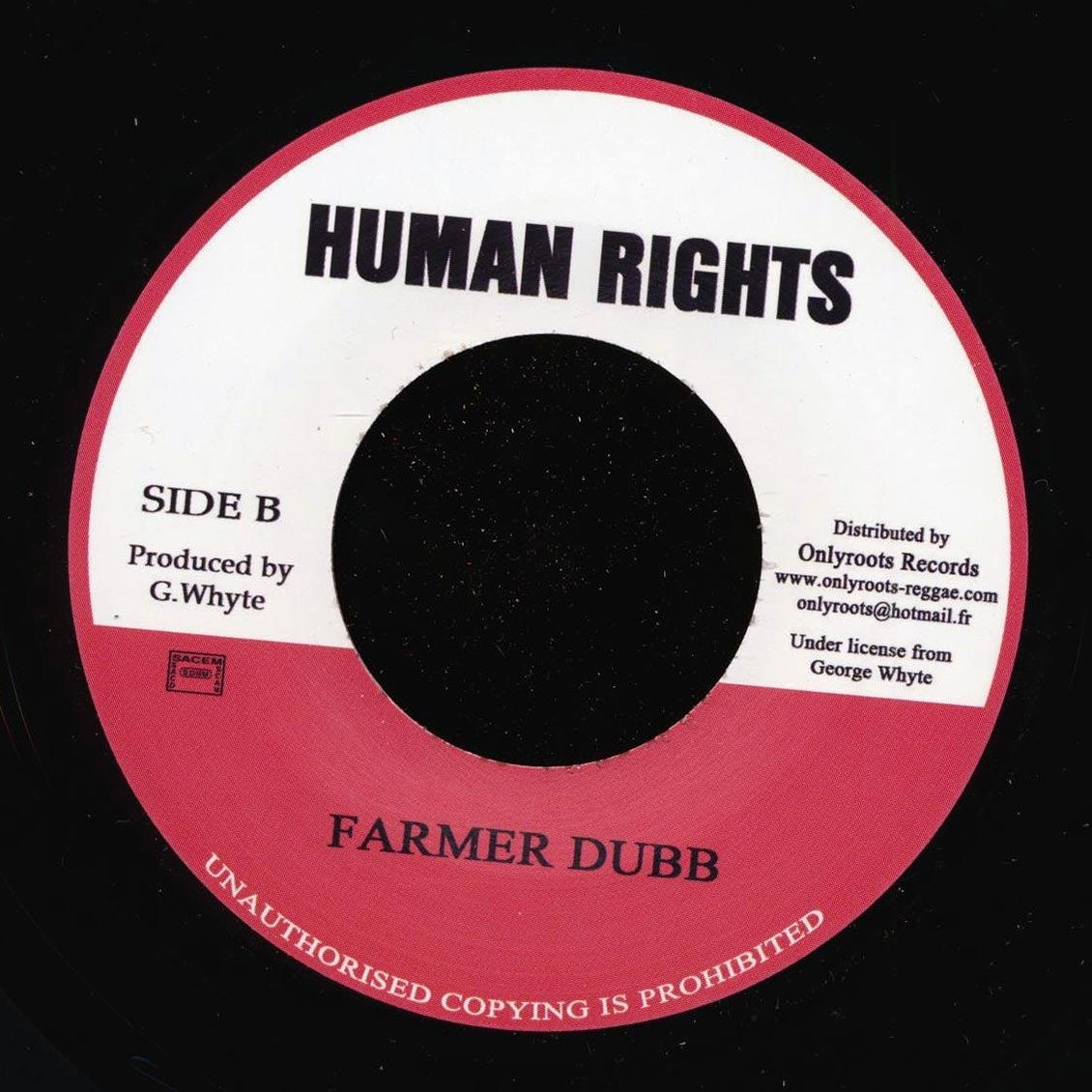 Jah Lloyd - Farmer In The Den  /  Farmer Dub (France press)