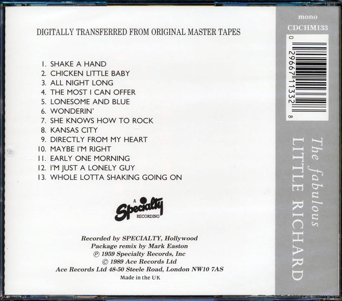Little Richard - The Fabulous Little Richard