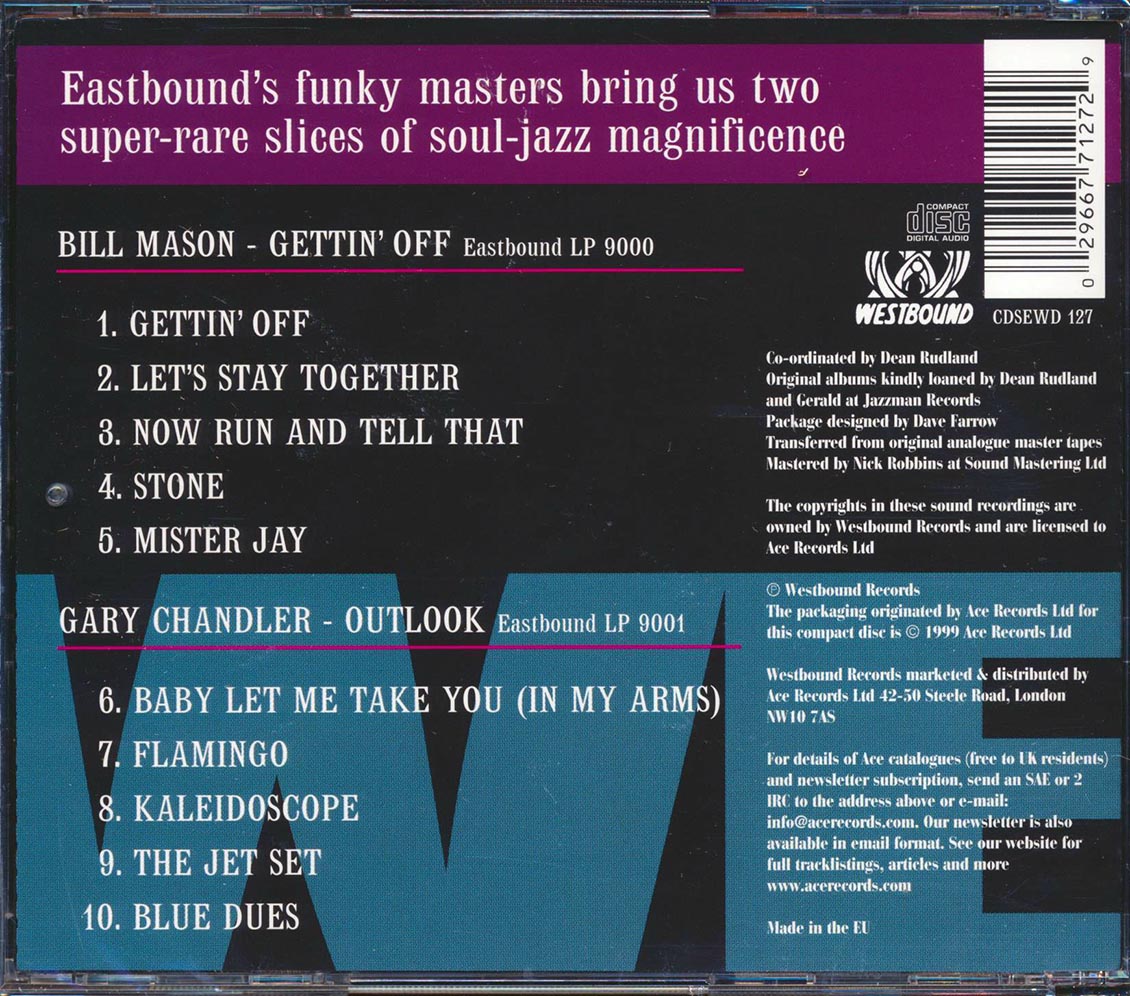 Bill Mason, Gary Chandler - Gettin Off + Outlook