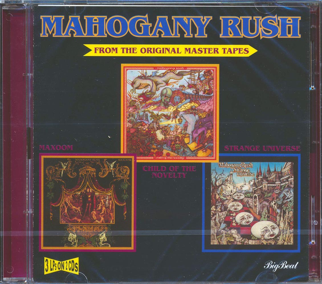 Mahogany Rush - Child Of The Novelty + Maxoom + Straneg Universe (30 tracks) (2xCD)