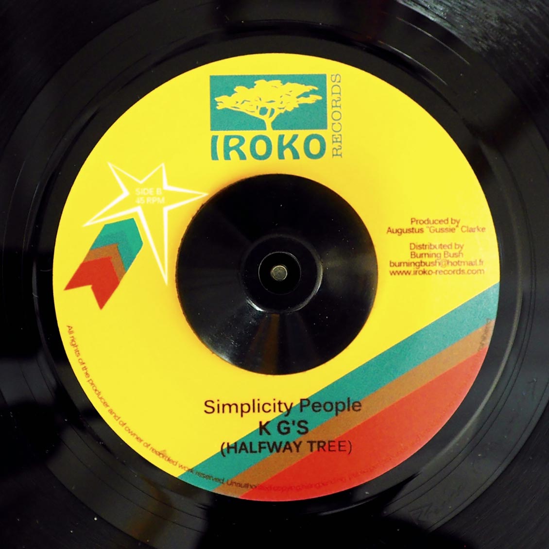 Simplicity People - KG's Crossroards  /  Simplicity People - KG's Halfway Tree (rhythm: "You Don't Love Me / AKA No No No")