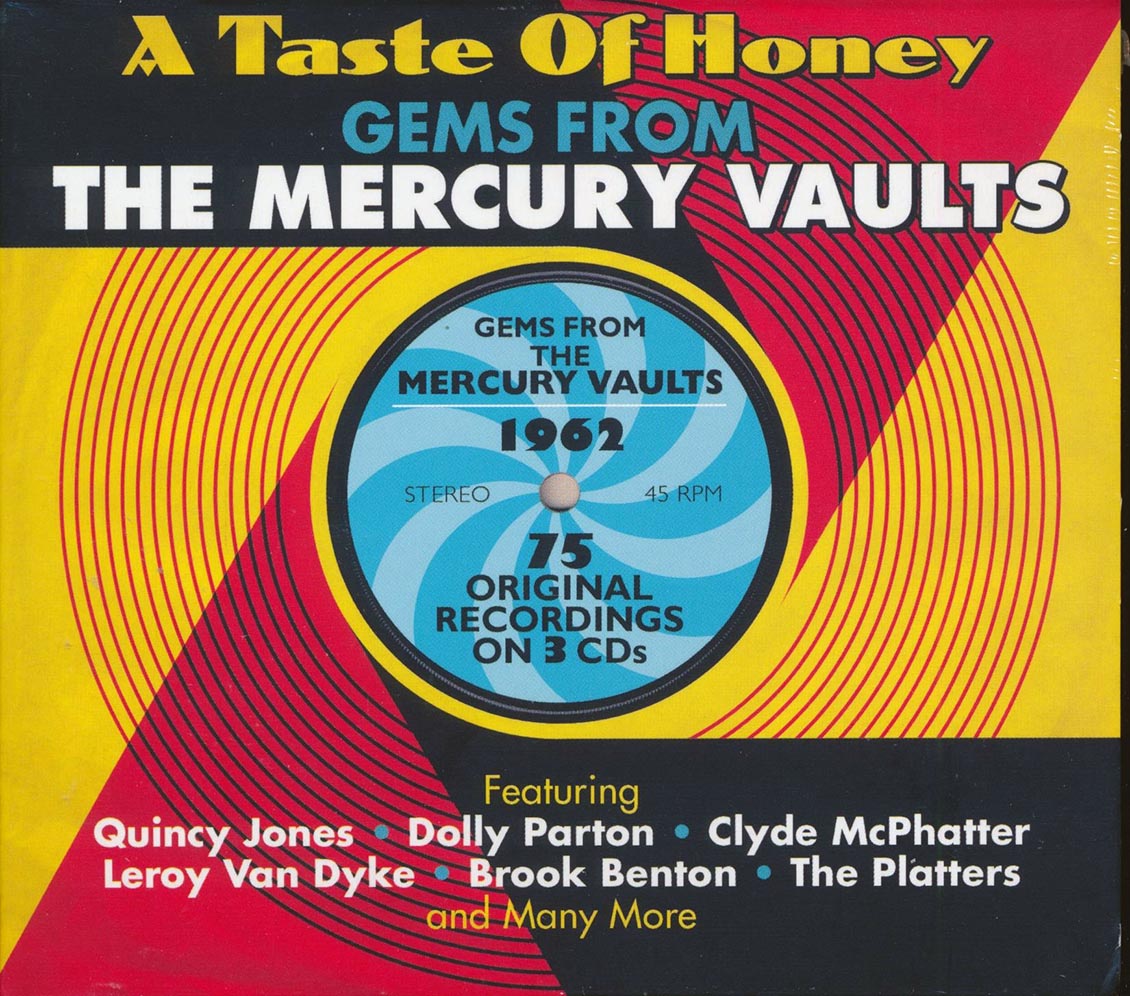 Various - A Taste Of Honey: Gems From The Mercury Vaults 1962 (75 tracks) (3xCD) (deluxe 3-fold digipak)