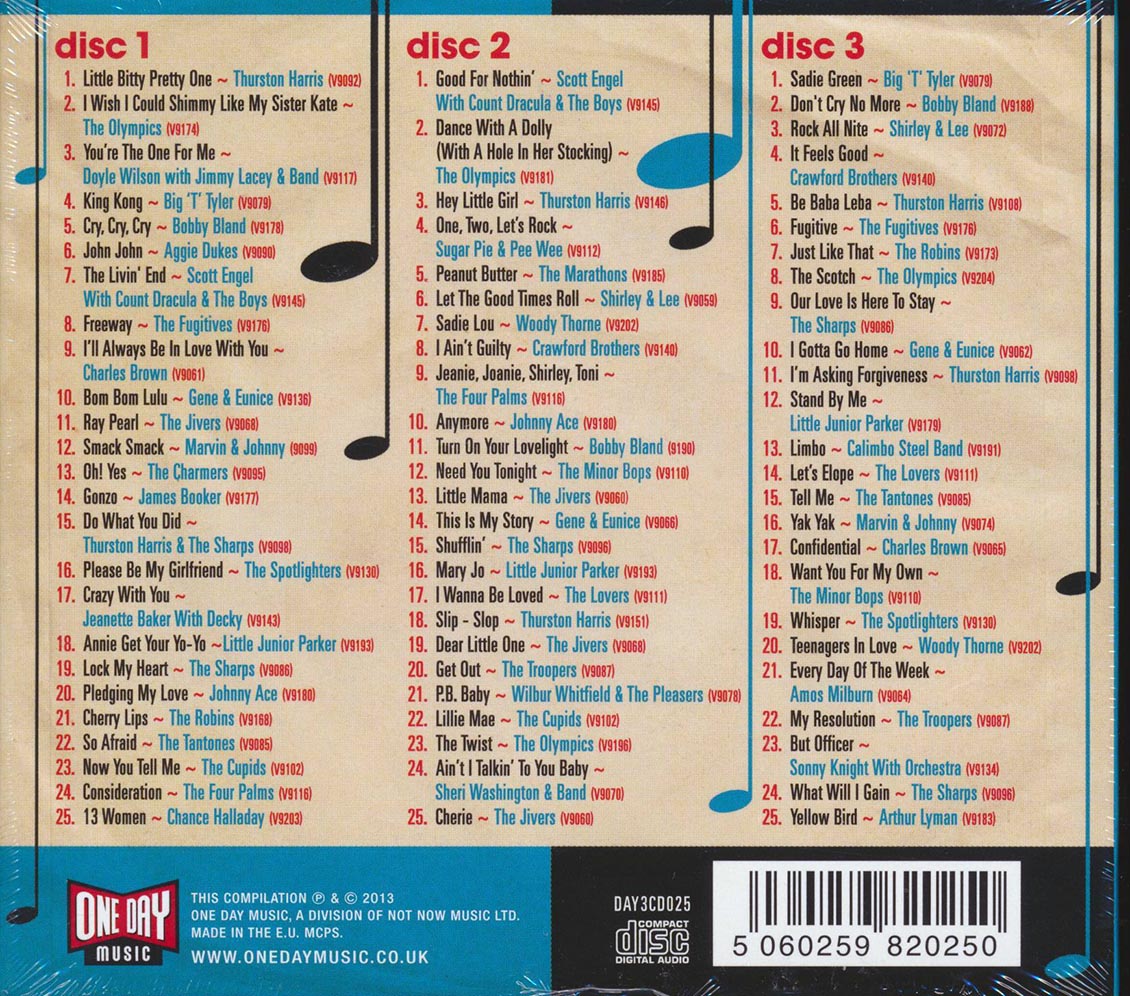 Various - Good For Nothin': The Vogue Records Story 1956-1962 (75 tracks) (3xCD) (deluxe 3-fold digipak)