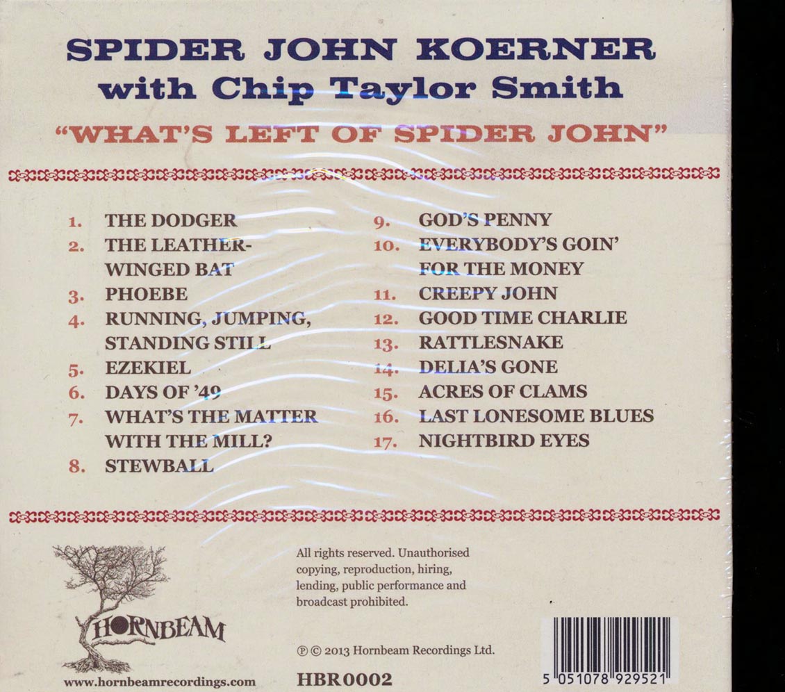 Spider John Koerner - What's Left Of Spider John
