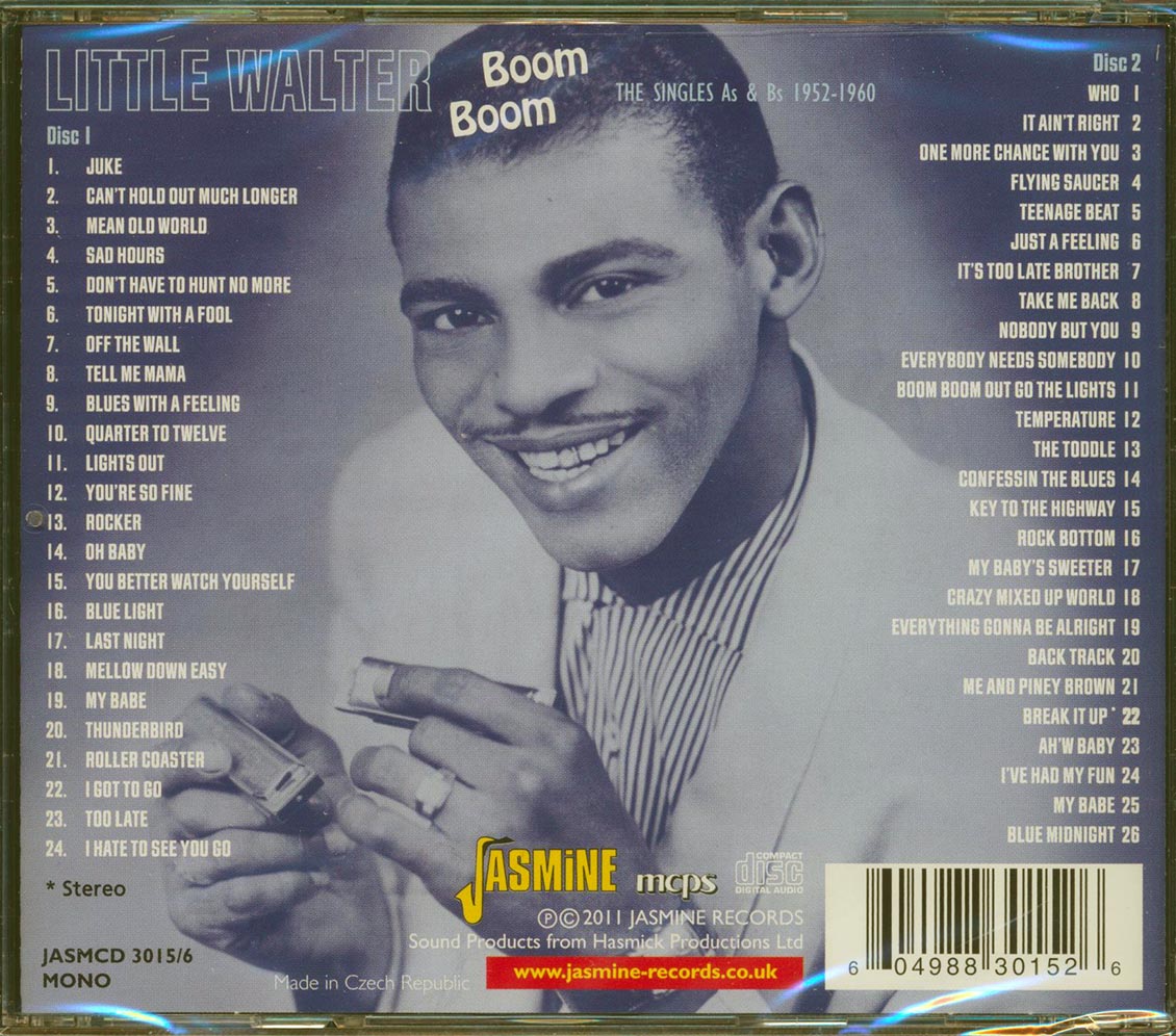 Little Walter - Boom Boom: The Singles A's & B's 1952-1960 (50 tracks) (2xCD)