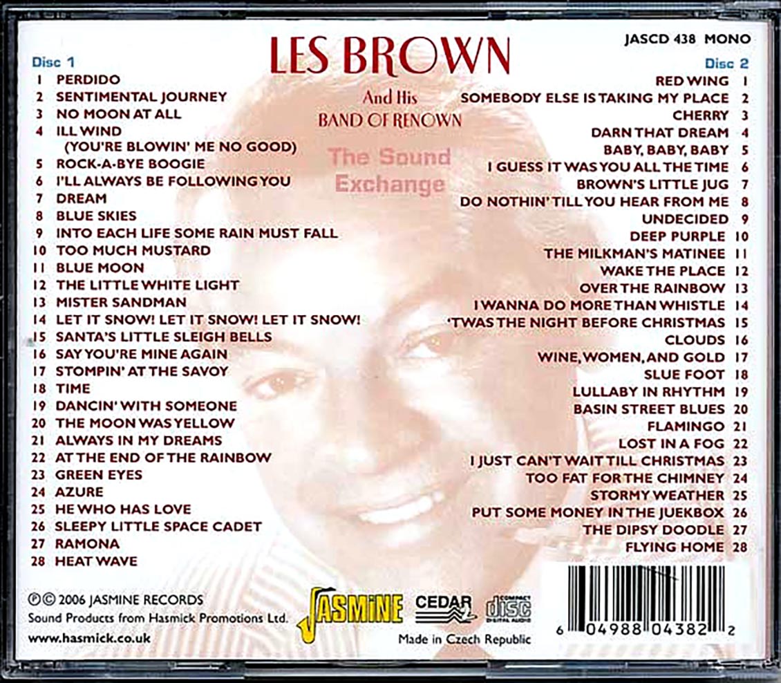 Les Brown & His Band Of Renown - The Sound Exchange (56 tracks) (2xCD)